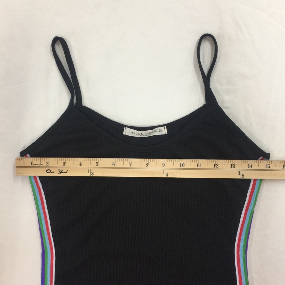 Racer Stripe Tank Dress - Picture 3 of 5